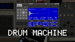 danezone Drum Machine VSTAU Plugin [upl. by Lorn]