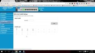 How to configure VLAN on Hp ProCurve 17008 [upl. by Semela]