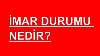 İMAR DURUMU NE DEMEK  imar durumunu nasıl öğrenebilirim  İMARLI ARSA NE DEMEK [upl. by Oremoh]