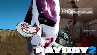 MarioInATopHat Payday 2 Franklin Steele Origins [upl. by Hgeilyak]