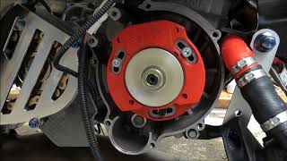 aprilia RS125 Confirm Ignition Timing [upl. by Illib]