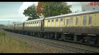 5043 Earl Of Mount Edgcumbe The Cathedrals Express 121024 [upl. by Eirene]