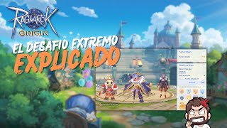 El Desafio Extremo EXPLICADO  Ragnarok Origin ROO [upl. by Helgeson592]