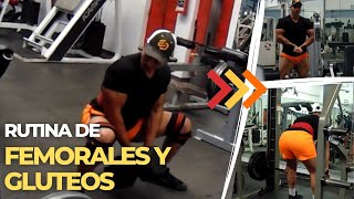 ENTRENANDO FEMORALES Y GLUTEOS EN quotEL TEMPLO FITNESSquot [upl. by Mcconnell]