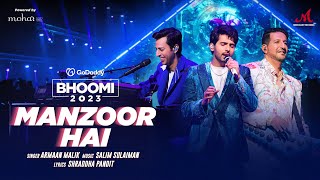 Manzoor Hai  GoDaddy IN Bhoomi 2023  Salim Sulaiman  Armaan Malik  Shraddha Pandit [upl. by Nirad769]