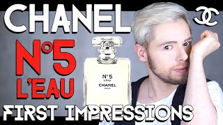 CHANEL N°5 LEAU  FIRST IMPRESSIONS  CHANEL No5 perfume review [upl. by Calley711]