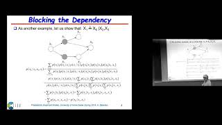 Lecture 3 Conditional Independence Relations DSeparation and the Bayes Ball Algorithm [upl. by Elburt]