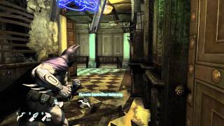 Batman Arkham City fuse box disabling for Riddlers trophys Basics PC [upl. by Ahgiel]