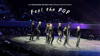 4K 241012 ZEROBASEONE TIMELESS WORLD in Manila  quotFeel the POPquot Fancam [upl. by Elitnahc178]