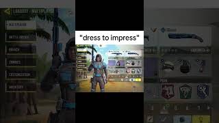 dress to impress in codm with iferg skin codmferg ferg iferg codm callofduty [upl. by Male]