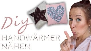 Nähanleitung für Anfänger Handwärmer DIY [upl. by China]