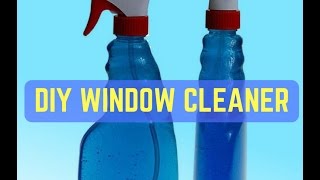 Homemade Window Cleaner  How to make Glass Cleaner at home  DIY Window Cleaner [upl. by Klina]