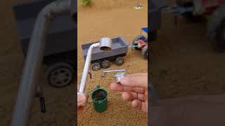 Mini Chaff Cutter Machine Project Mini Handpump Water Motor And Cow Video Project shorts [upl. by Senoj]