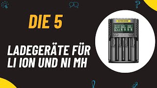 Die 5 Besten Ladegeräte für Li Ion und Ni MH Ni CD Akkus Test 2024 [upl. by Artemis222]