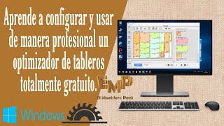 El mejor optimizador de cortes de tableros GRATIS 2024 [upl. by Ocirred]