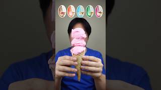 EATING LOCAL ICE CREAM WITH CONE asmr mukbang [upl. by Lekim988]