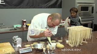 Making Pasta at LEcole Culinaire [upl. by Silma]