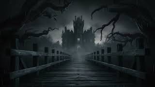 Draculas Castle 🏰 Spooky Music and Thunderstorm Ambience [upl. by Heyde656]