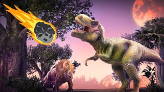 ¡El FIN de los DINOSAURIOS Video educativo para niños [upl. by Heinrick224]