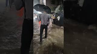 Kopar khairane rain 🌧️☔🌧️☔ [upl. by Uliram]