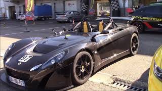 Lotus 2eleven and Lotus Evora GT 430 racing at Circuit Zolder [upl. by Hsara]