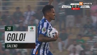 Golo Galeno Sporting 31 FC Porto Supertaça 2425 [upl. by Dreyer]