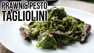 PRAWN amp PESTO TAGLIOLINI • VINERIA [upl. by Pippas687]