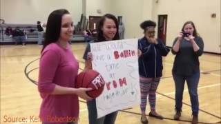 Gadsden cheerleader asks Special Olympics athlete to prom [upl. by Haleelahk]