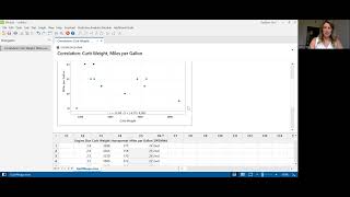 Minitab  desktop version simple linear regression [upl. by Laraine]