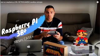 Je test un raspberry pi 3B RETROGAMING recalbox retropie [upl. by Seafowl]