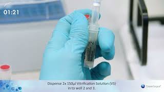 Oocyte Vitrification Protocol CE ART8026 [upl. by Boynton]