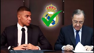 🔥OFFICIEL  MBAPPÉ EST UN JOUEUR DU REAL MADRID  CONTRAT DE 5 ANS SIGNÉ [upl. by Mcginnis908]