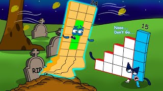 Numberblocks 24 Dont Go  Numberblocks fanmade coloring story [upl. by Elinor]