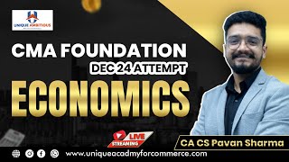 CMA Foundation  Economics  Money amp Banking  L 2  CA CS Pavan Sharma  Dec 24 Batch [upl. by Thelma626]