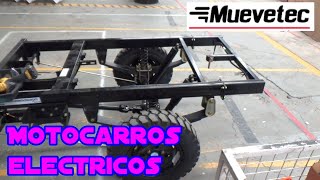 MOTOCARROS ELÉCTRICOS ensamblados en México Muevetec [upl. by Airotel880]