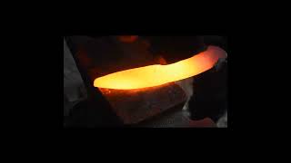 Simple knife forging knifemaking forged howto metalworking [upl. by Jb]