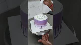 Parple dripping cake decoration youtubeshorts short viralvideo youtube [upl. by Fital727]