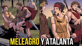 Atalanta y Meleagro La Caza del Jabalí de Calidon  Mitología Griega  Versión Animada [upl. by Unni]