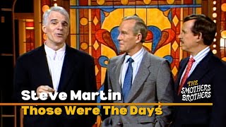 Steve Martin  Those Were The Days  Smothers Brothers Comedy Hour [upl. by Nohsar933]