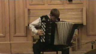 Bronislaw Przybylski  La Follia plays Ivan Bykovbutton accordion [upl. by Aiouqahs987]