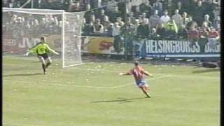 1999 Helsingborgs IF 3  1 IFK Göteborg premiär [upl. by Cristal554]