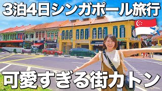 【シンガポール旅行】可愛すぎる街カトンの雑貨屋でお土産を買う。家族3人で過ごすシンガポール3泊4日 [upl. by Atiuqcaj]