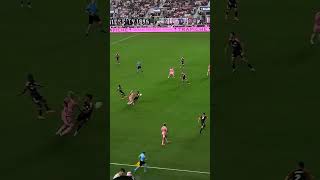 Messi nearly standing in place waiting for the perfect moment football youtubeshorts messi [upl. by Edda565]