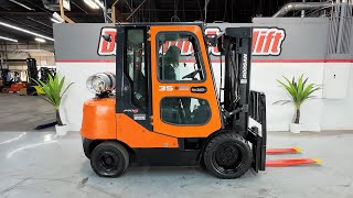 DOOSAN G35C5 8000 lb LPPropane 0031  Forklift for Sale [upl. by Collie525]