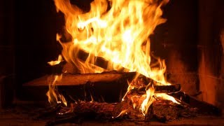 🔥 ASMR  FEU DE CHEMINEE FIREPLACE HD kaminfeuer kamin Походный костер Треск BRUIT BLANC [upl. by Hafeenah]