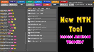 The Best Free Universal Unlocking Tool For All NEW MTK Android Phones [upl. by Aihsaei]