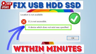 A device attached to the system is not functioning  Error Copying File or Folder EASY FIX Solution [upl. by Ng336]