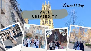 HARVARD FAMILY GOES TO YALE UNIVERSITY yaleuniversity travelvlog connecticut newheaven harvard [upl. by Annoyik509]