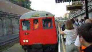 Last ever London Underground train at Shoreditch Station  Farewell journey [upl. by Adlee]