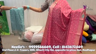 Stunning binni crape amp chiffon sarees  Must See [upl. by Cirdec]